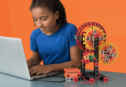 student-on-laptop-background-orange